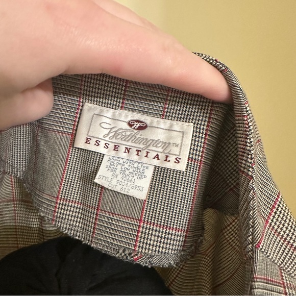 Vintage Loose Plaid Blazer - Picture 6 of 7